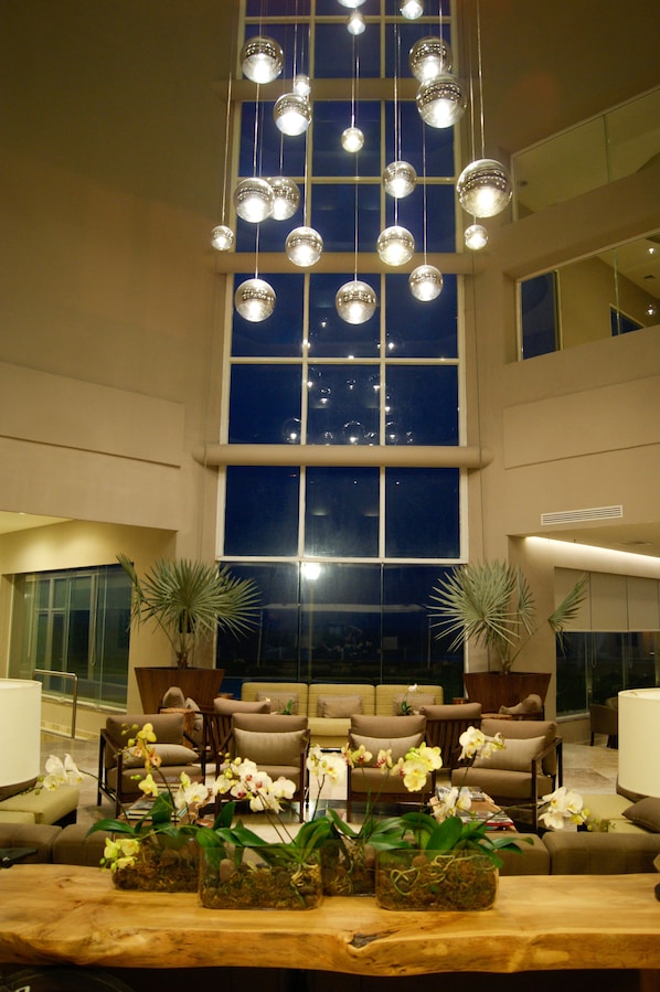 Sala de estar en el lobby