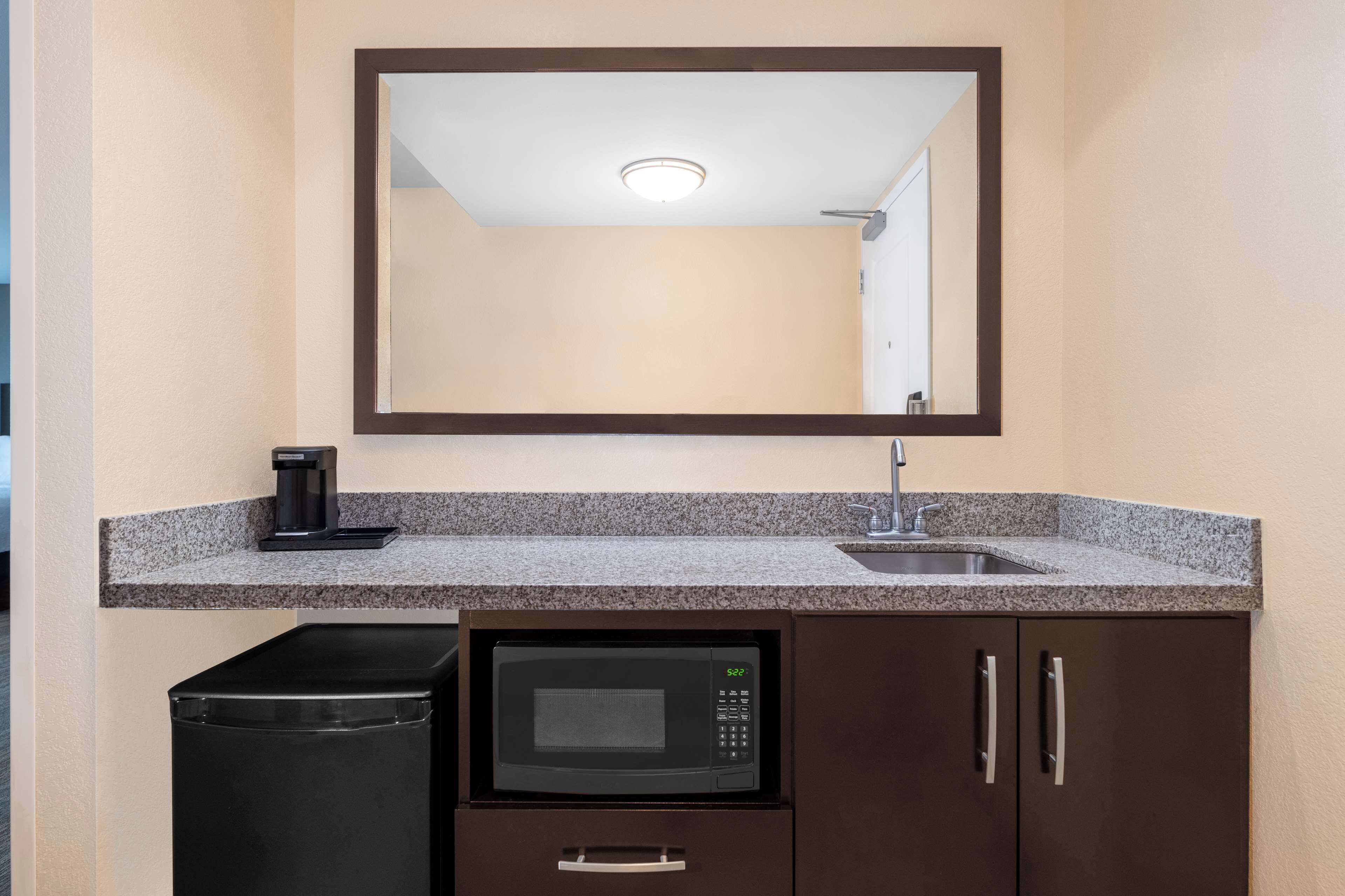 hypo-allergenic bedding, down duvets, desk, laptop workspace