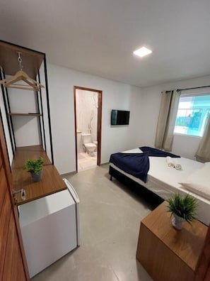 Minibar, individuell inredning, extrasängar och gratis wi-fi