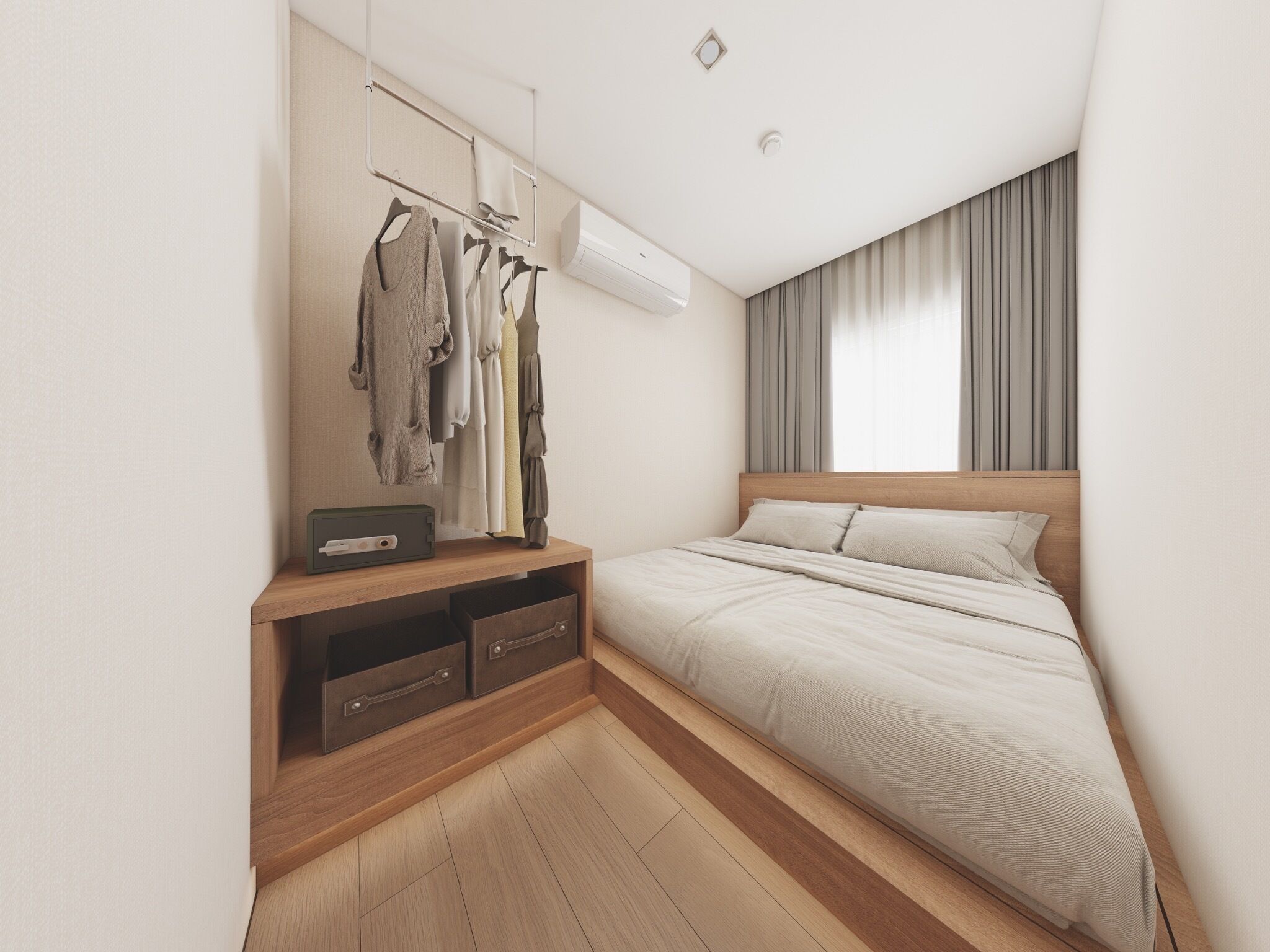 Executive Family Suite 2-Bedroom Type 1 | Blackout drapes, WiFi (free), bed sheets