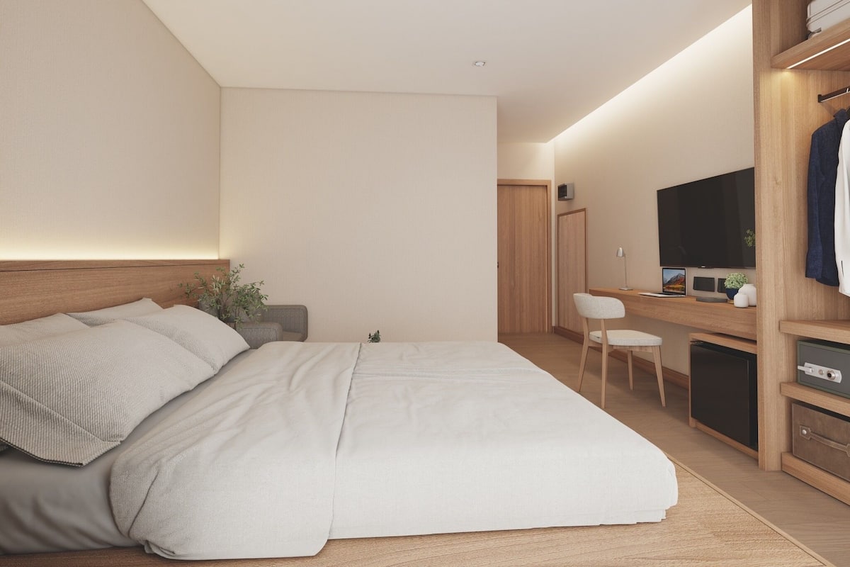 Delux Minimal Single Bed