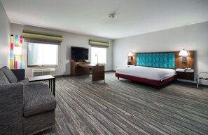 King Bed with Sofa Bed | 客房内保险箱、隔音、免费婴儿床、免费 WiFi