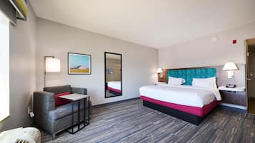 In-room safe, soundproofing, cribs (free), WiFi (free)