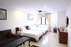 Phòng dành cho gia đình | Bàn, phòng cách âm, bàn ủi/dụng cụ ủi quần áo 