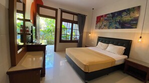 Superior Garden Access | In-room safe, free WiFi, bed sheets - Sandat Hotel Legian (Kuta)