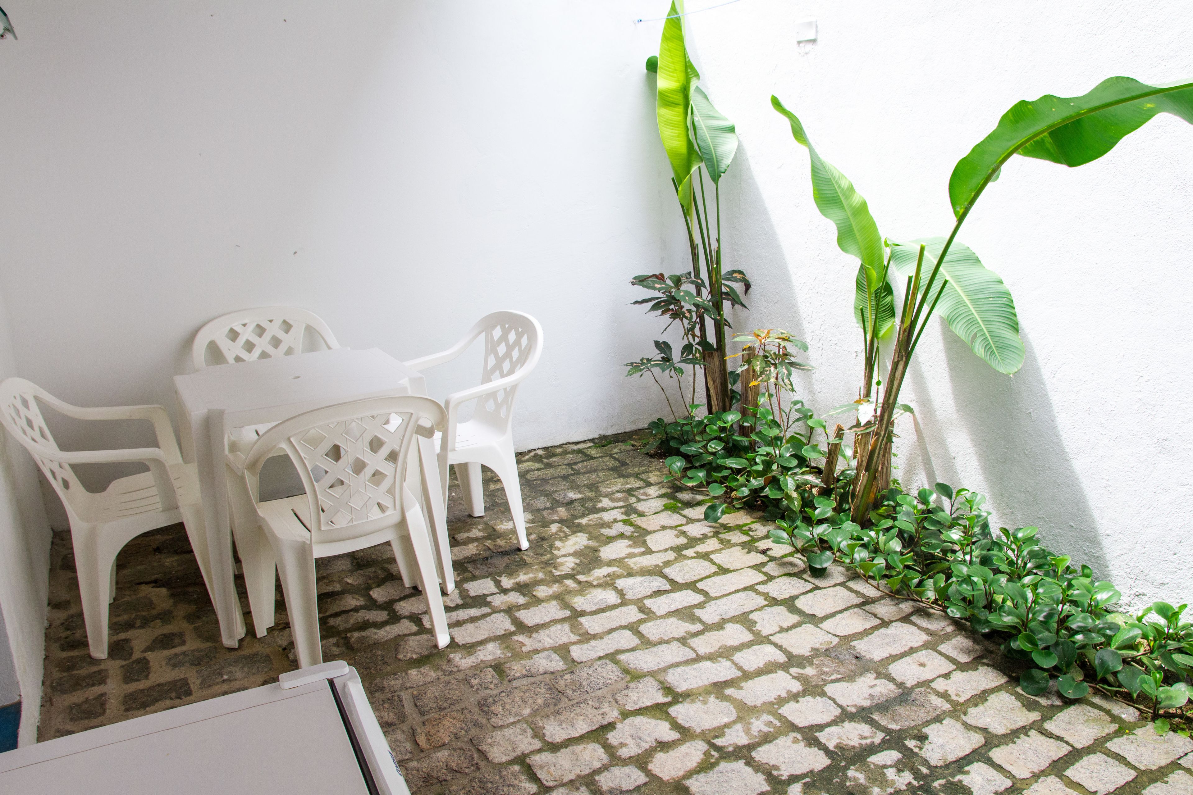 traditional triple room, balcony, ground floor | lanai