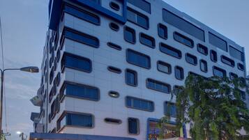 Fassade der Unterkunft