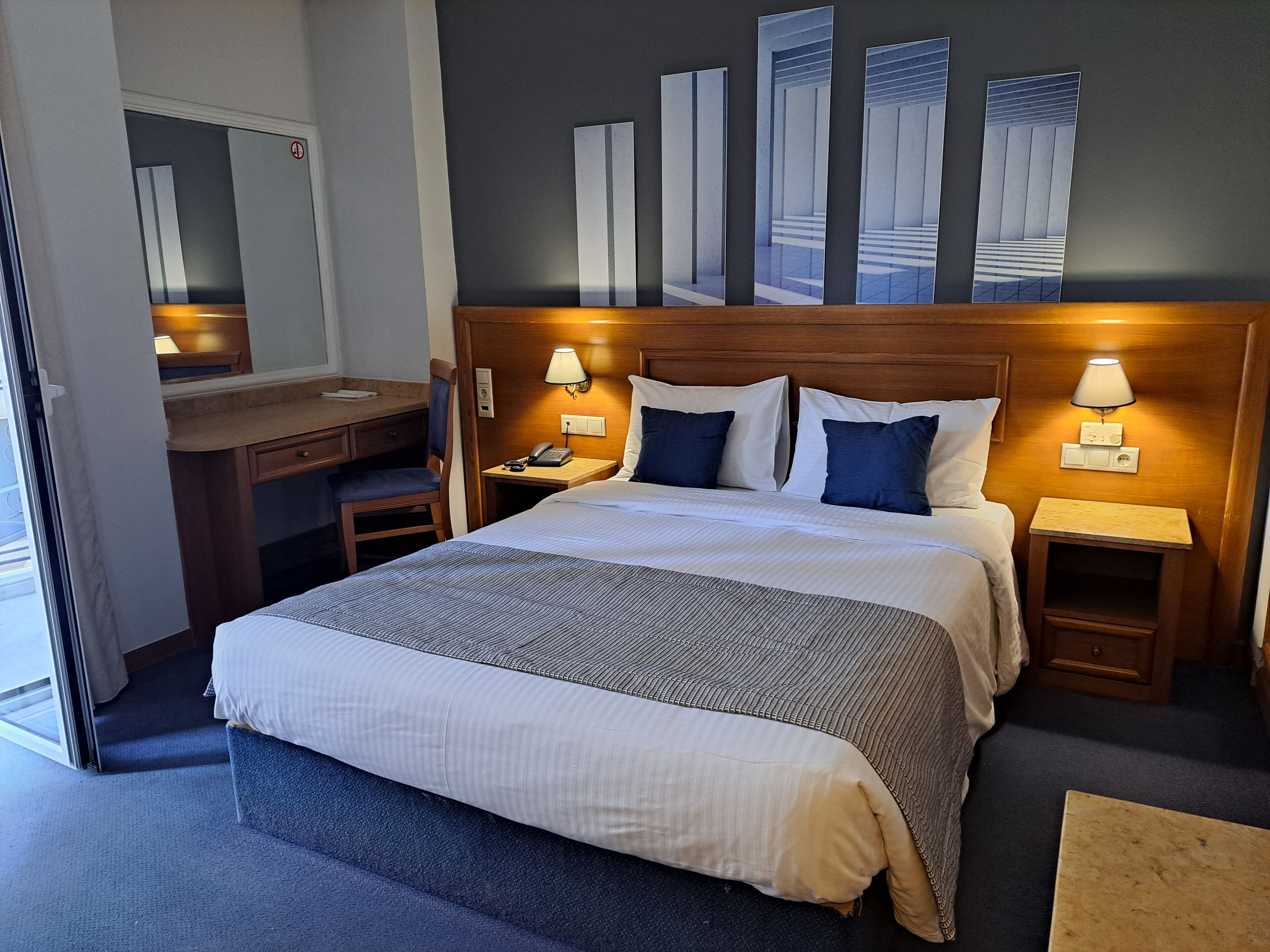 Double Room, Balcony, City View