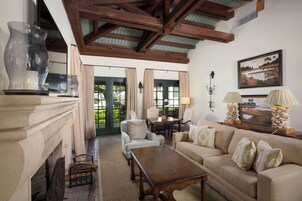 Suite, 1 King Bed (Cloister: Main Building Frederica Ste) | Living area | LCD TV