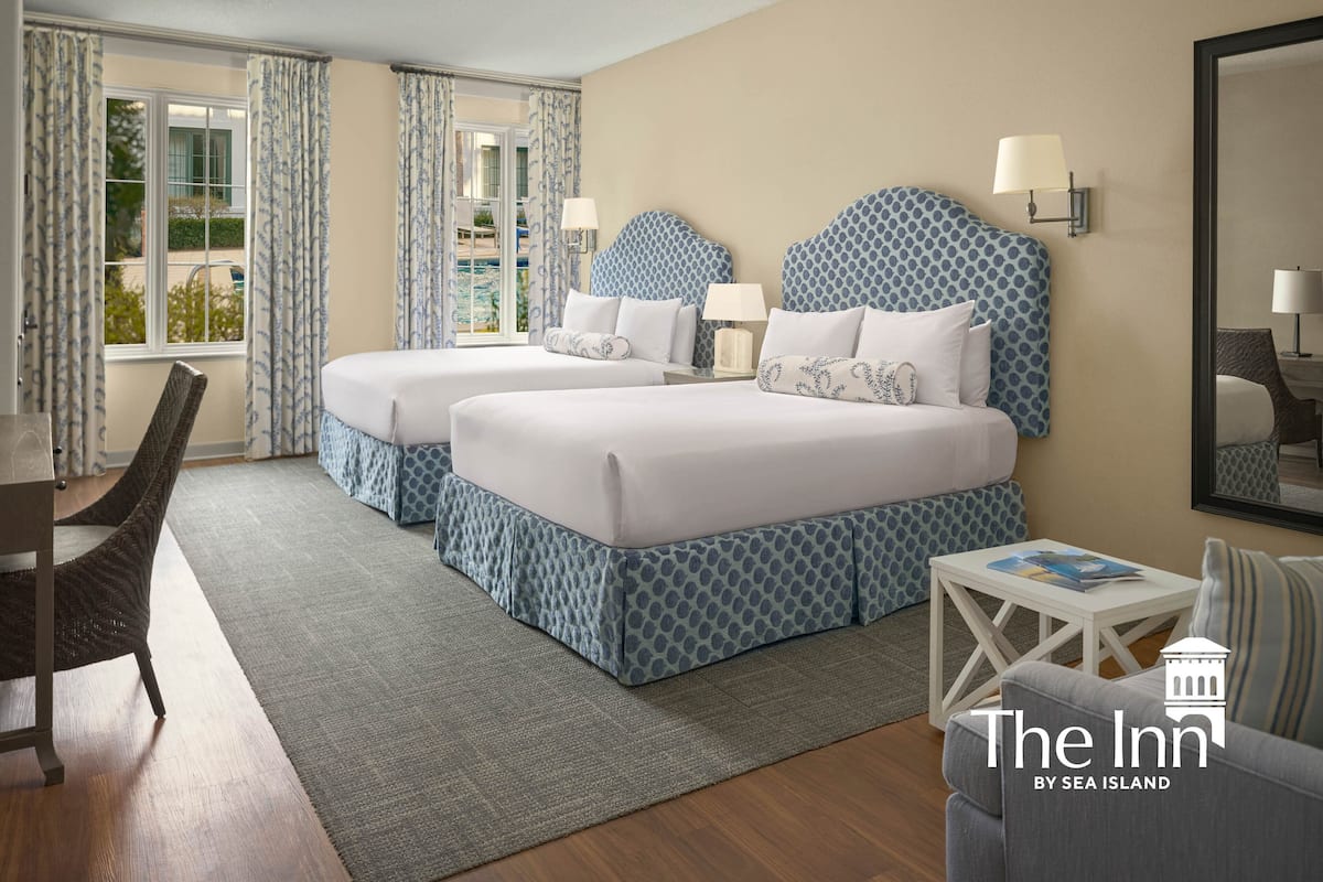 In-room safe, desk, laptop workspace, blackout drapes