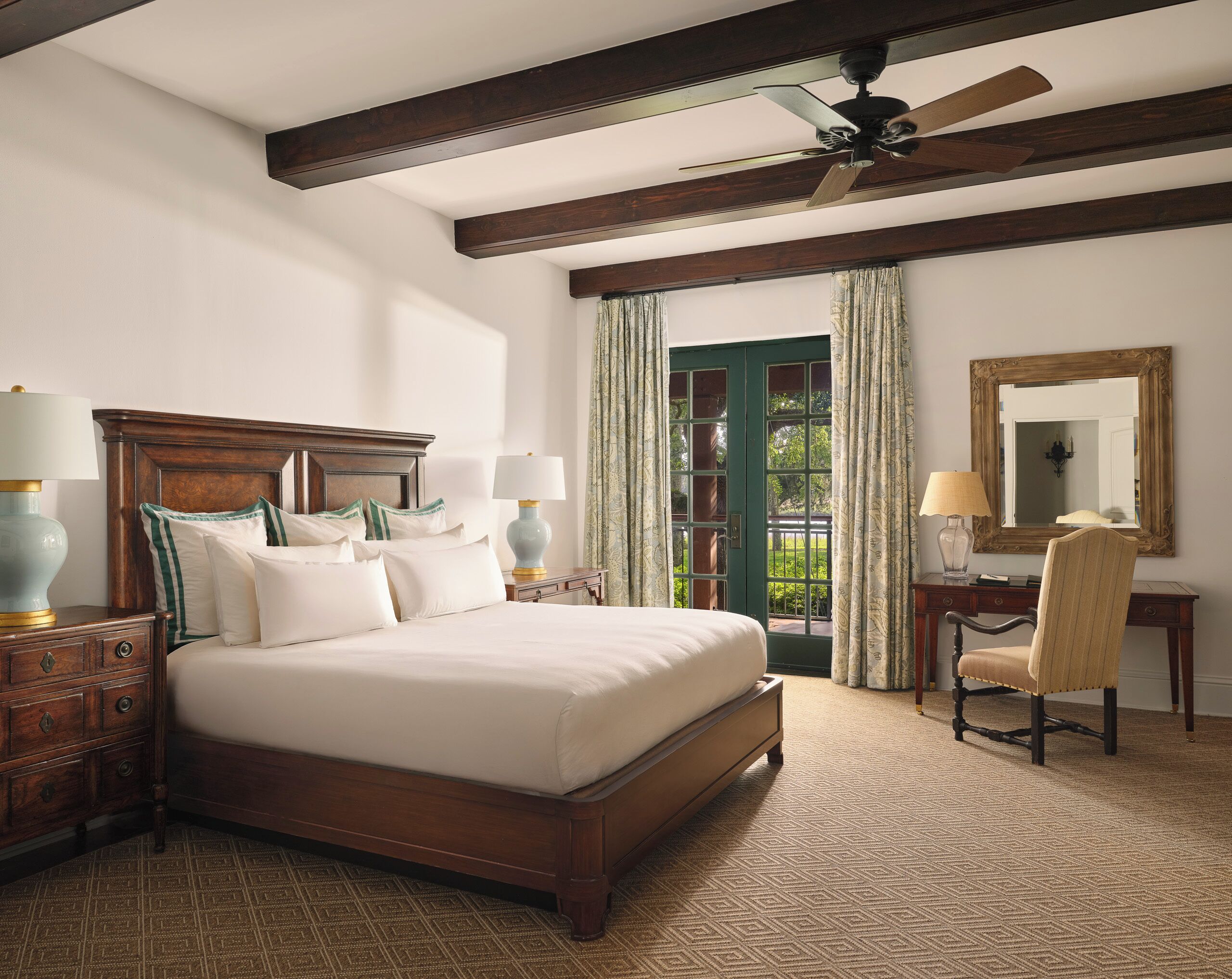 Suite, 1 King Bed (Cloister: Main Building Frederica Ste) | In-room safe, desk, laptop workspace, blackout drapes