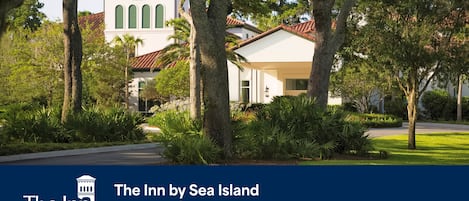 Majoituspaikan julkisivu