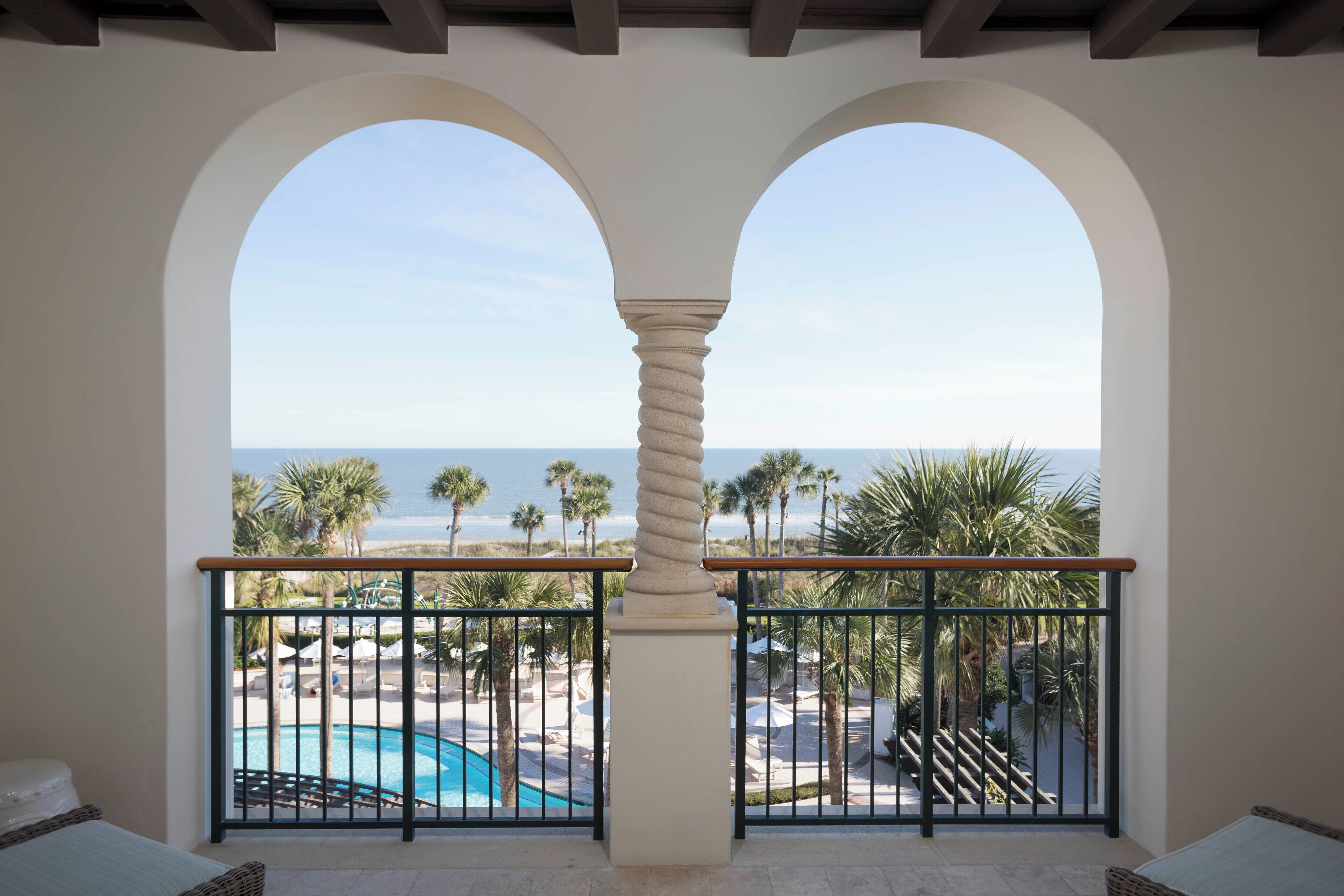 Room, 1 King Bed, Ocean View (Cloister - Beach Club) | Terrace/patio