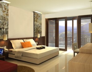 In-room safe, desk - The Oxalis Regency Hotel Magelang (Magelang)