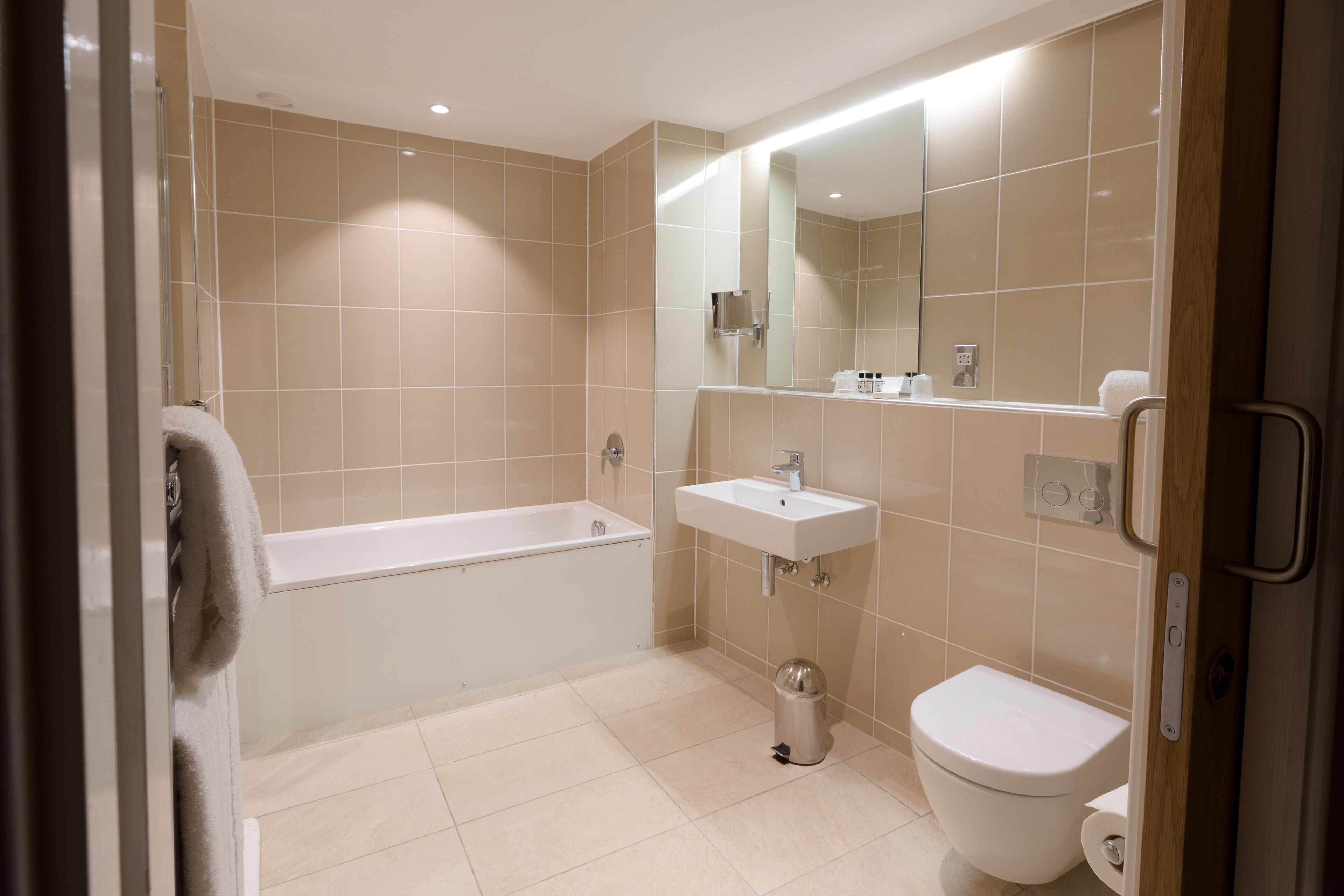 suite | bathroom | free toiletries, hair dryer, slippers, towels
