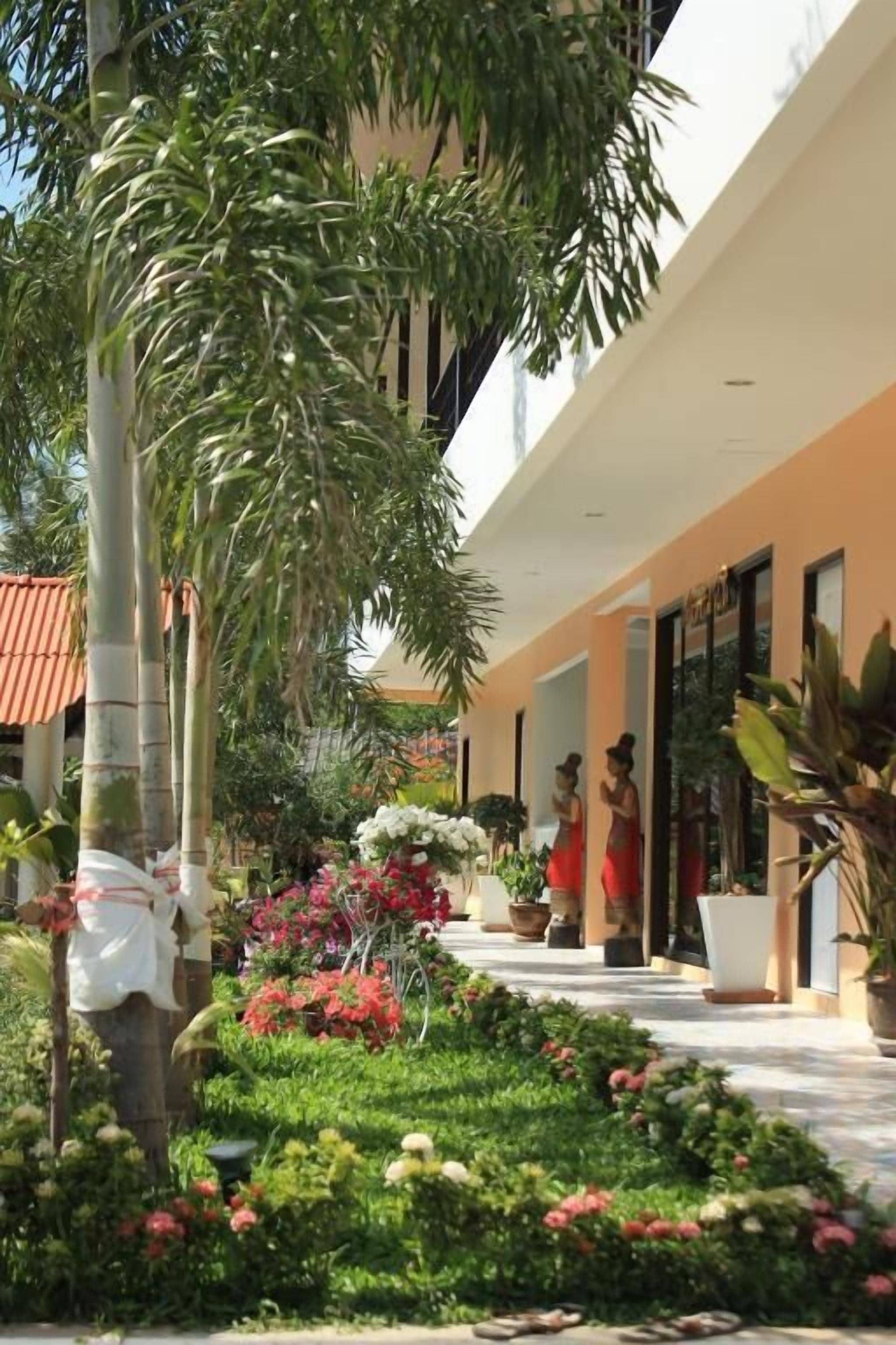 Overnattingsstedets uteområder