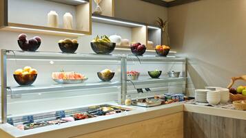 Daily buffet breakfast (EUR 25 per person)