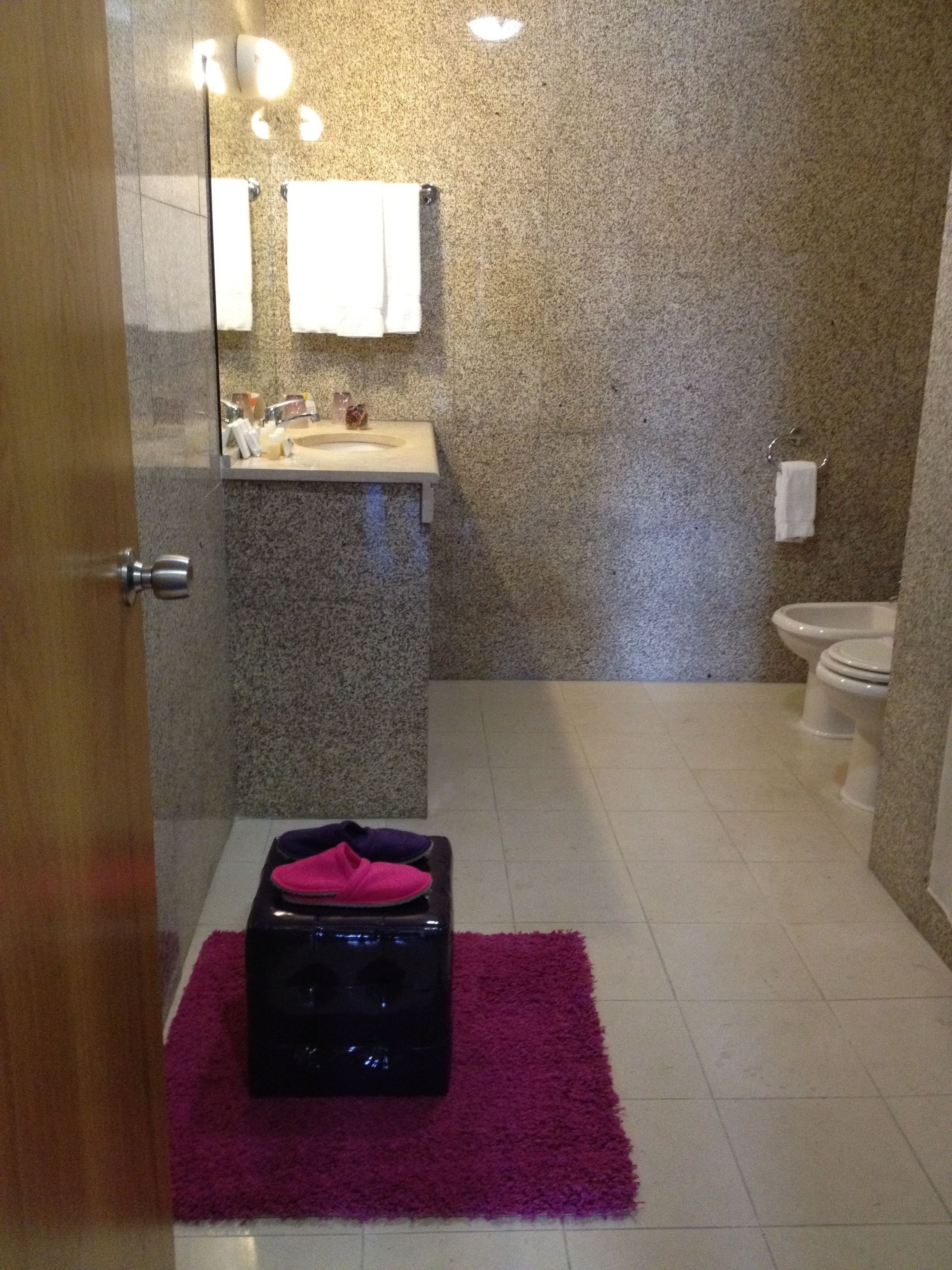 family room | bathroom | combined shower/bathtub, free toiletries, hair dryer, towels