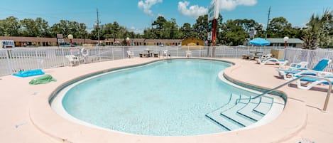 Seasonal outdoor pool