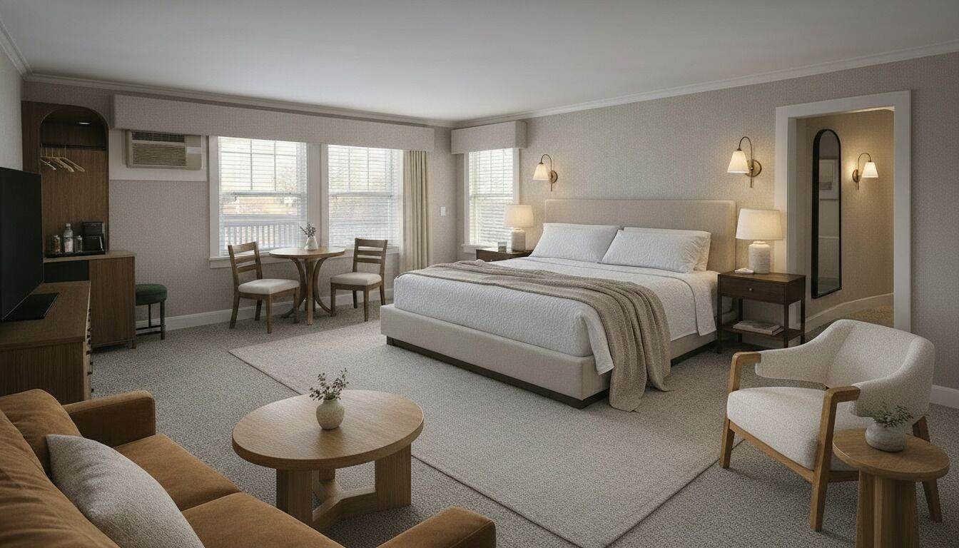 双人房 | 高档床上用品、加厚床垫、特色装修、特色家居