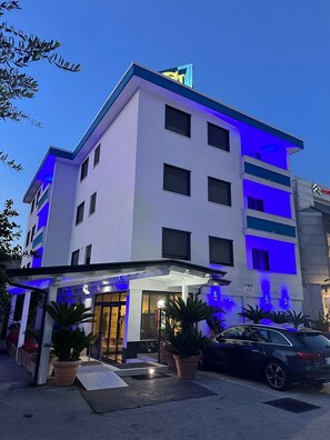 Façade de l’hébergement