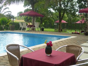 Outdoor banquet area - Khalifa Executive Suites (Kampala)