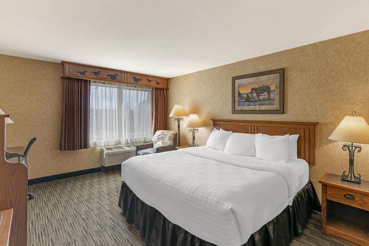 Standard Room, 1 King Bed, Accessible, Bathtub | Pillowtop beds, desk, blackout drapes, iron/ironing board