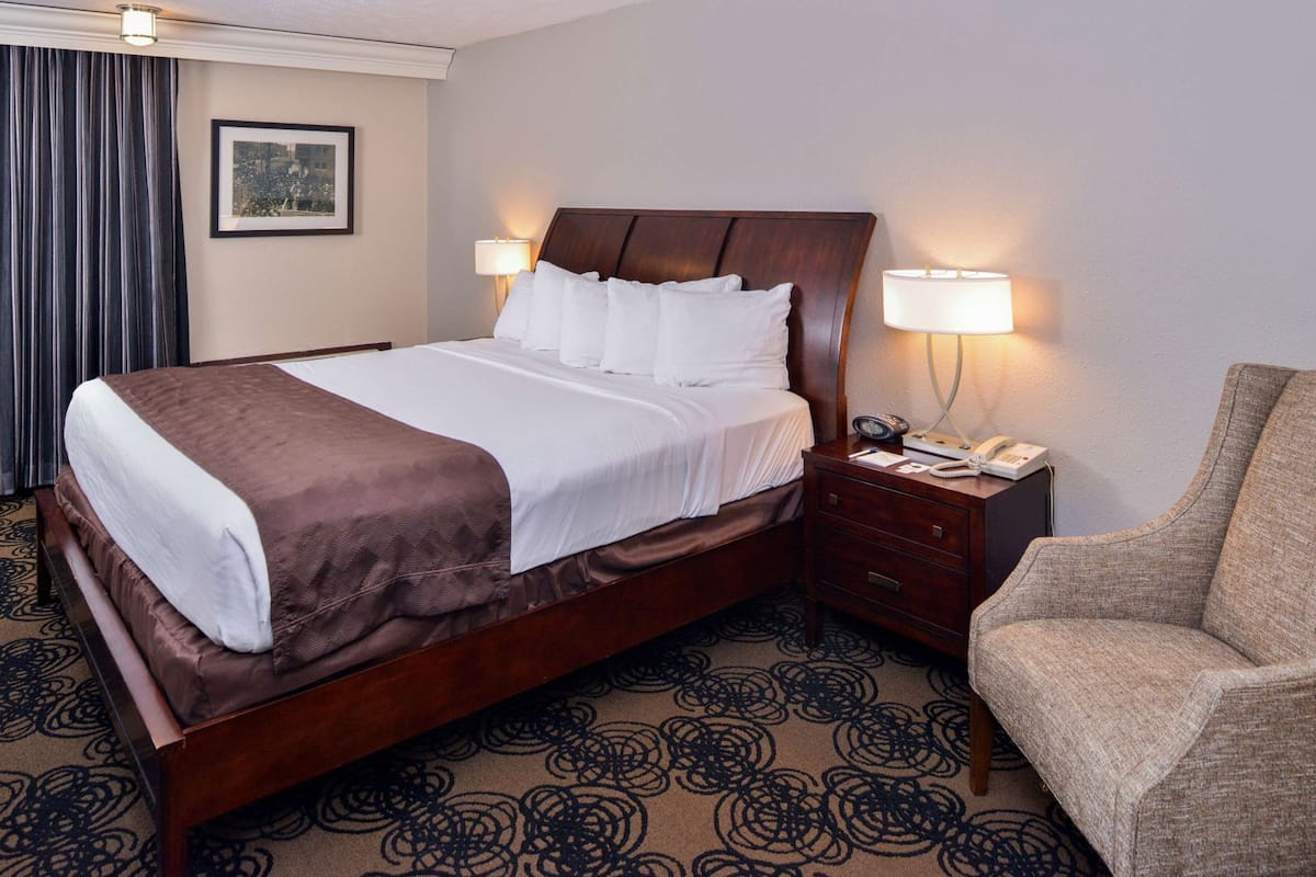 Pillow-top beds, in-room safe, desk, laptop workspace