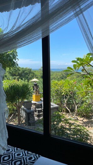 Familienbungalow, Meerblick | Ausblick vom Zimmer