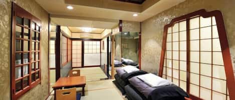 Individually decorated, individually furnished, soundproofing