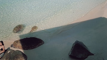 En la playa, masajes en la playa