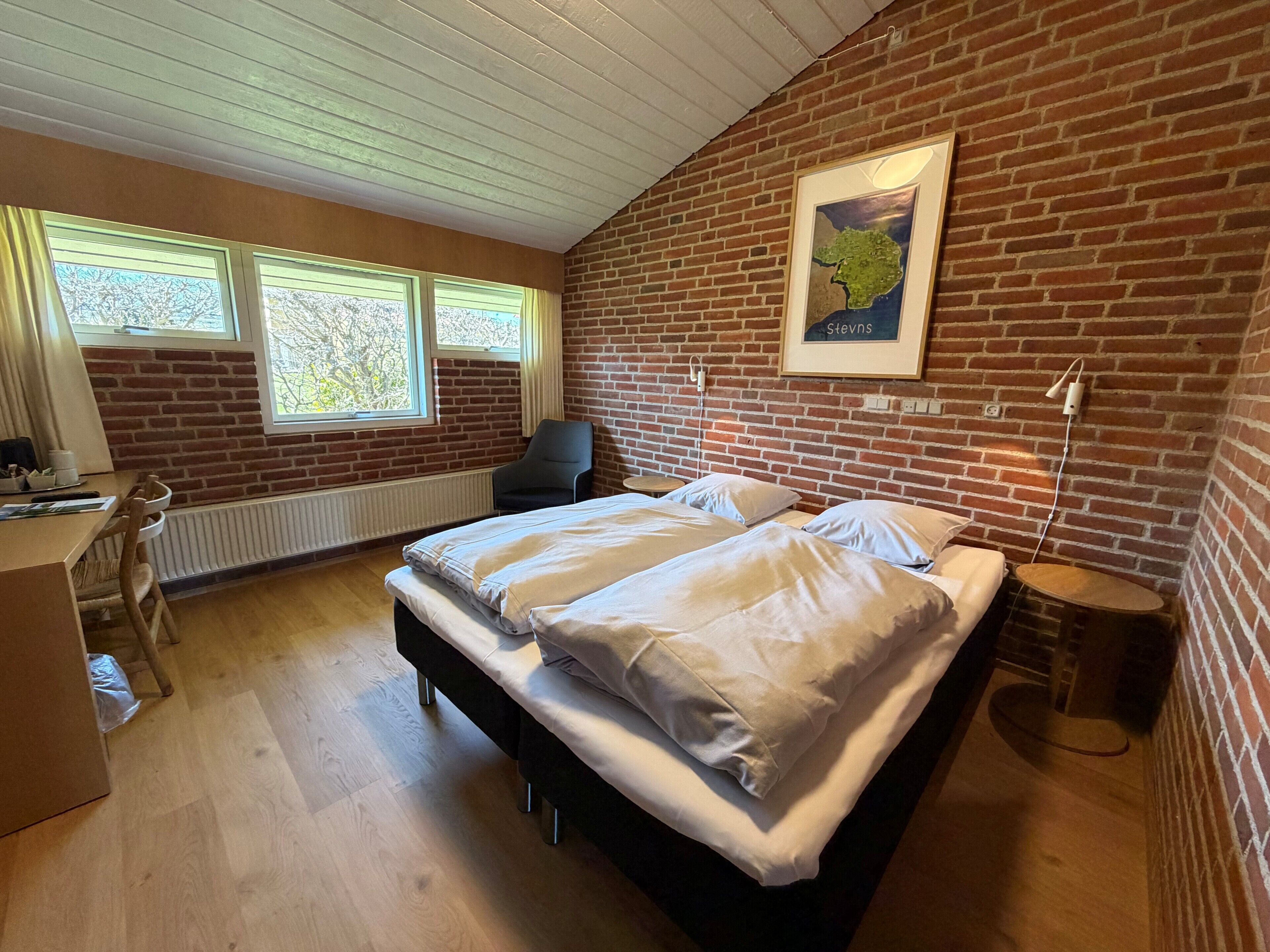 Hypo-allergenic bedding, blackout curtains, soundproofing