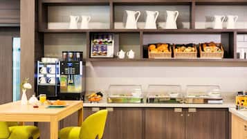 Daily buffet breakfast (EUR 20 per person)