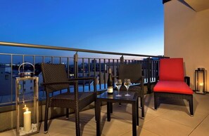 Studio – deluxe | Utsikt fra balkong