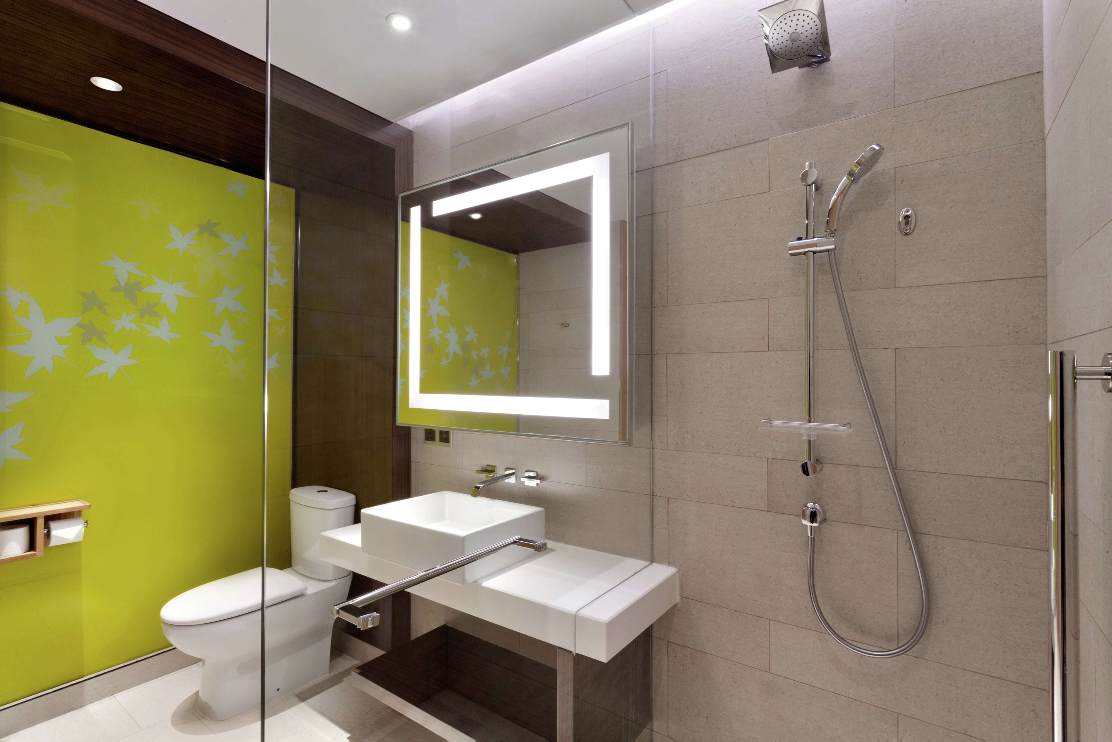 Room, 1 King Bed | Bathroom shower