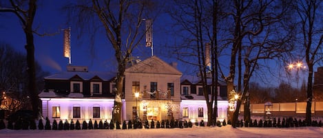 Façade de l’hébergement