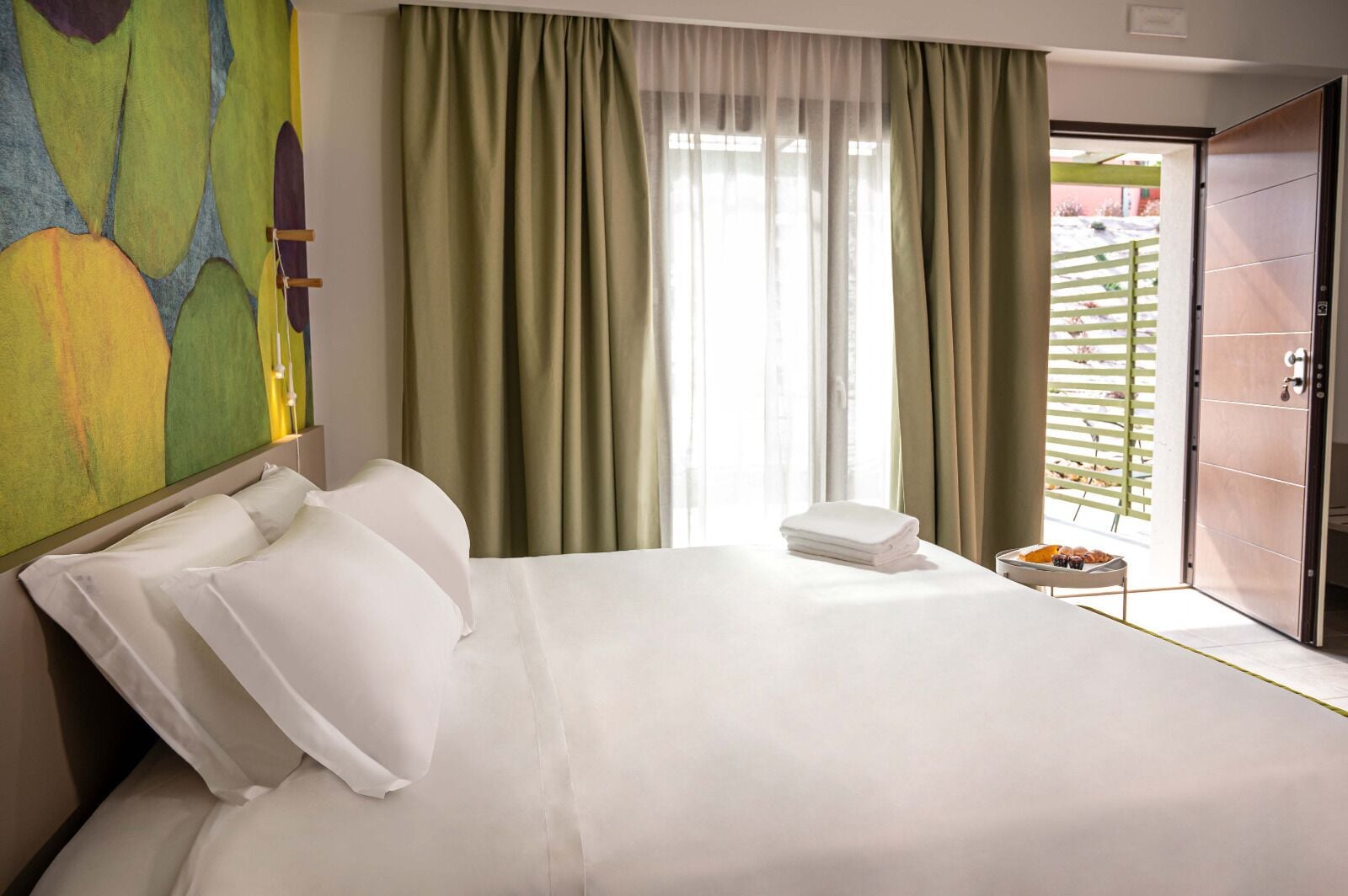 1 chambre, couette en duvet d'oie, bureau