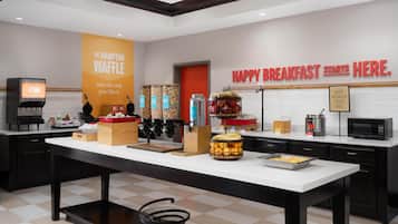 Gratis frukost varje dag