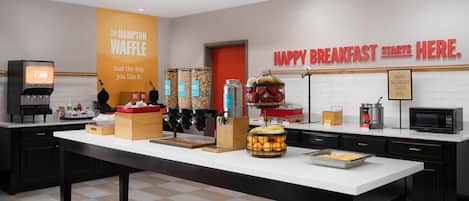 Free daily breakfast