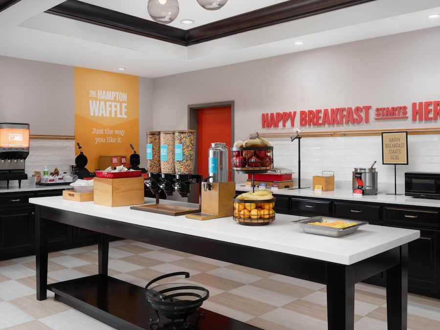 Free daily breakfast