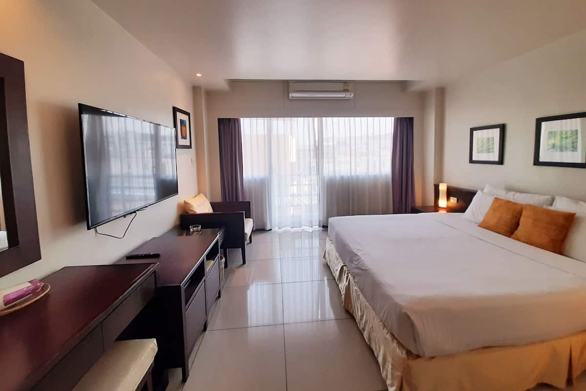 Superior Seaview Double room | ミニバー、WiFi (無料)、ベッドシーツ