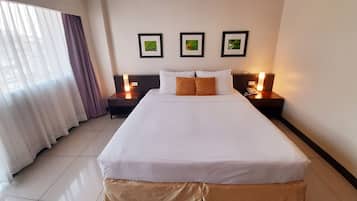 Minibar, gratis Wi-Fi, sengetøj