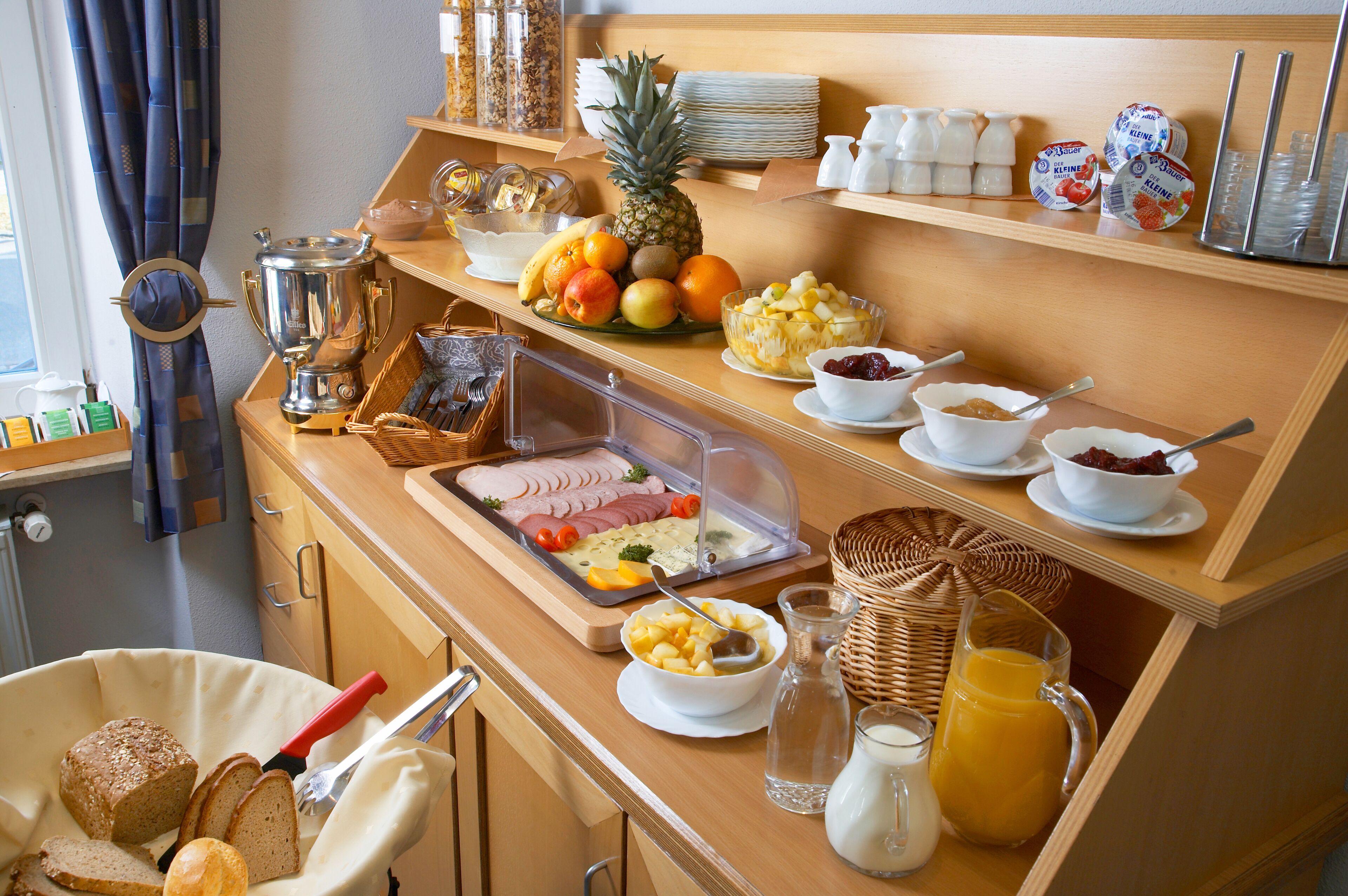 Desayuno completo incluido todos los días