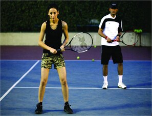 Terrain de tennis