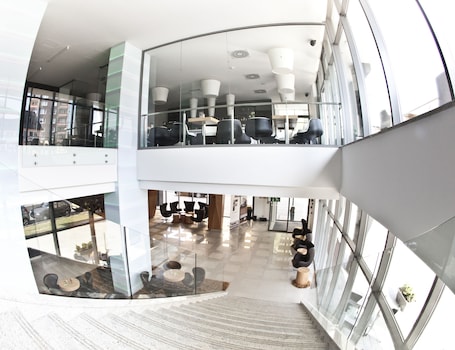 Staircase. Business Hotel Astrum Laus