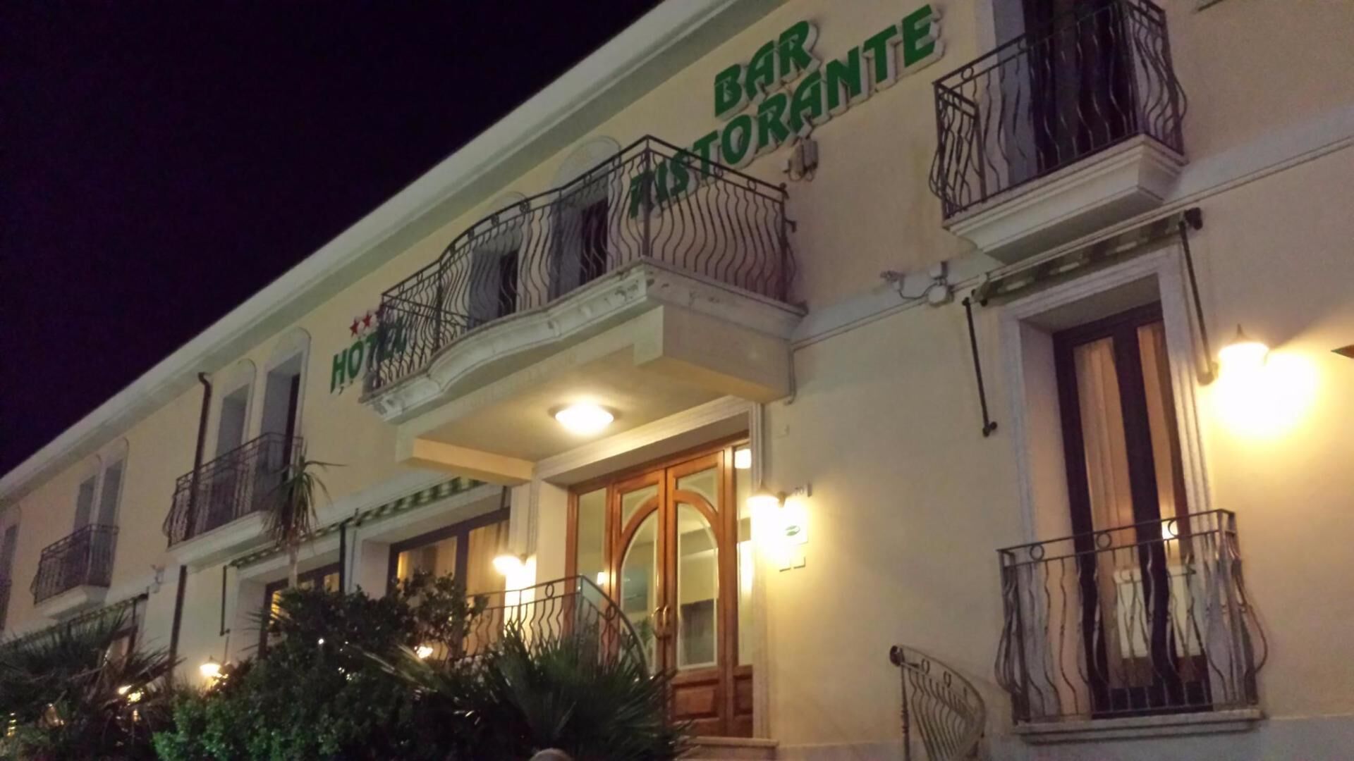 front of property – evening/night