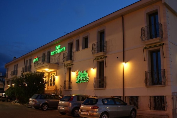 Front of property – evening/night