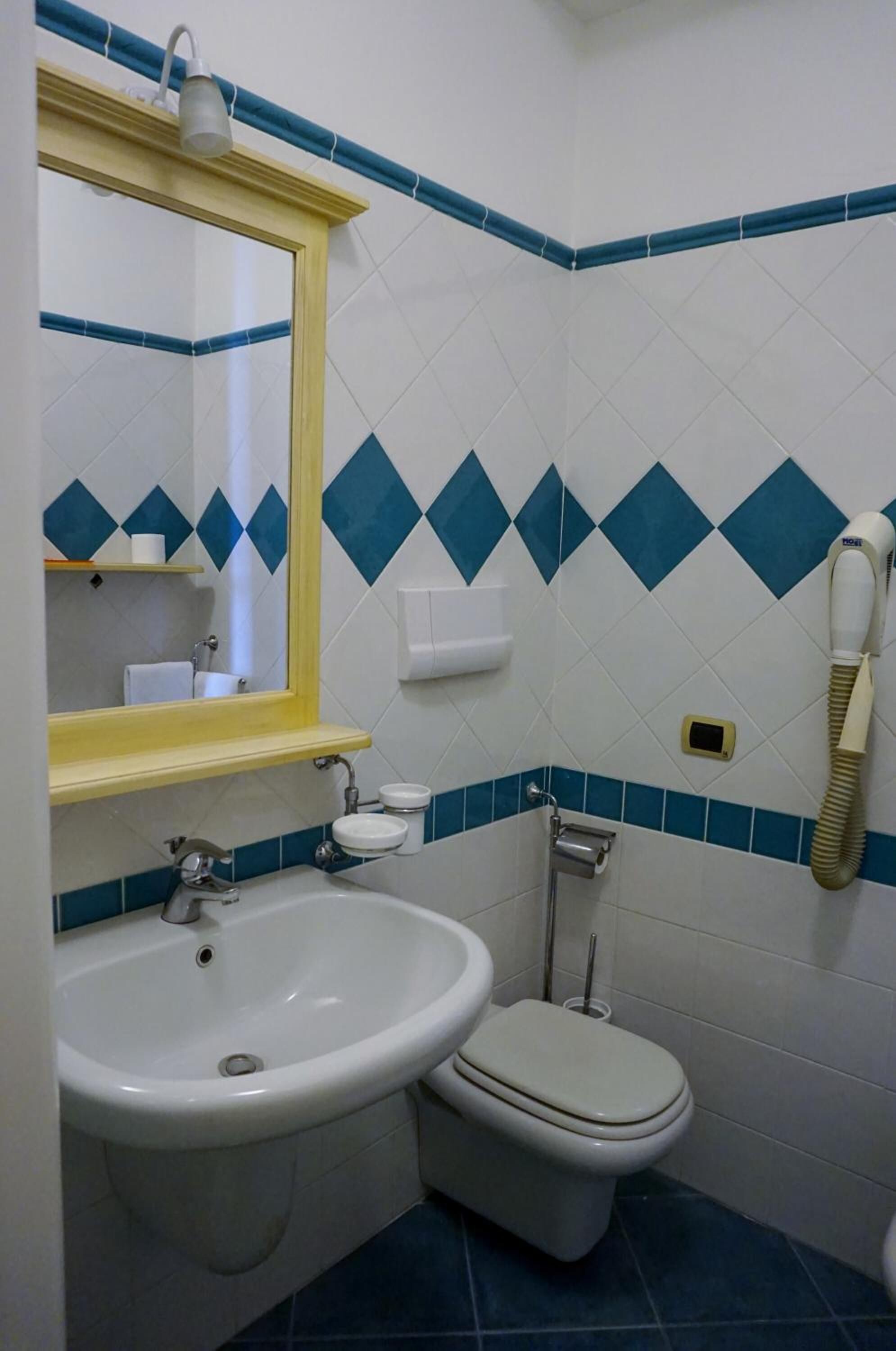 shower, free toiletries, hair dryer, bathrobes