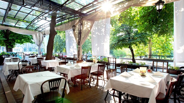 Outdoor dining - Manjez Exclusive Villa (Belgrade)