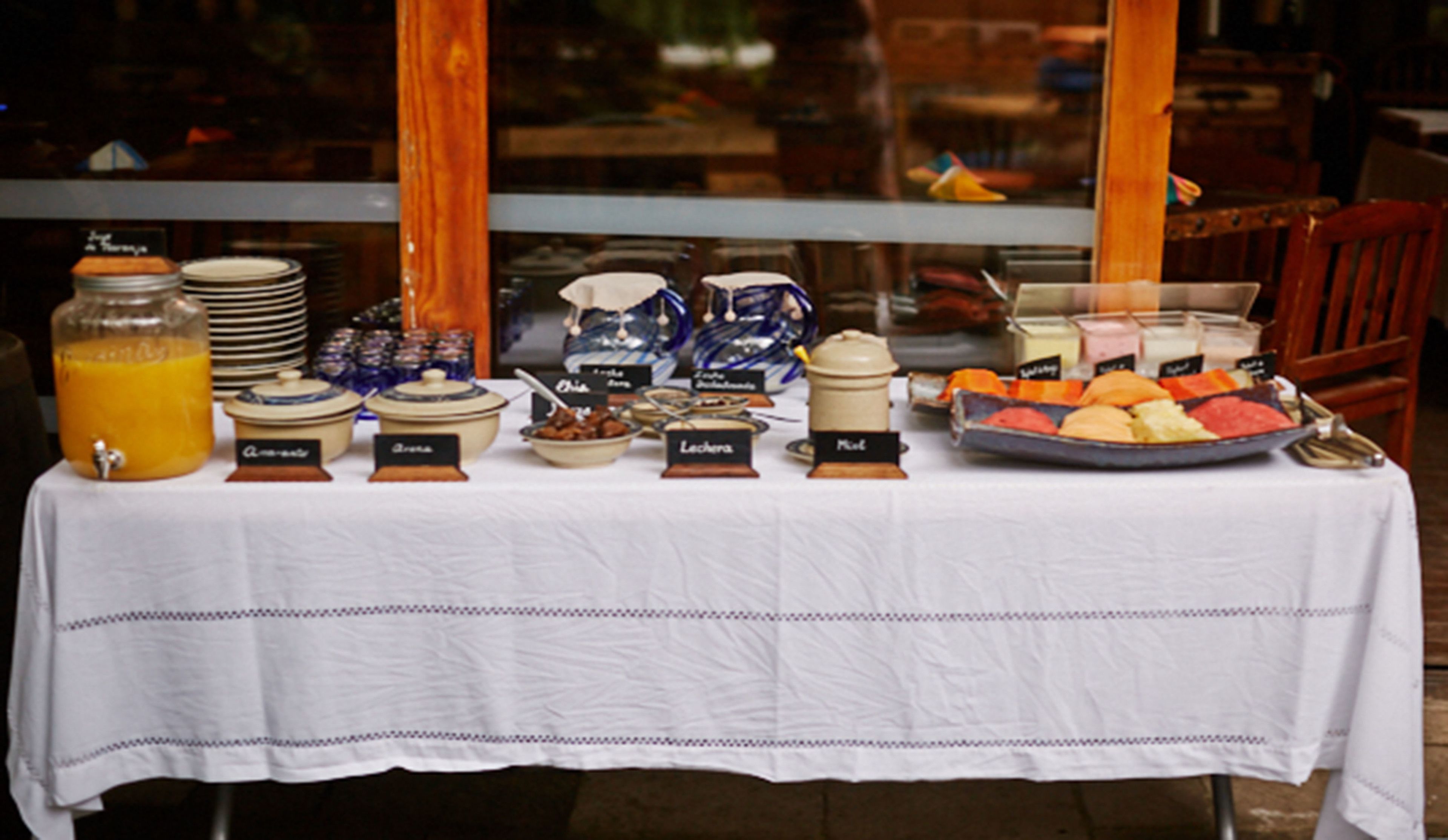 daily full breakfast for a fee